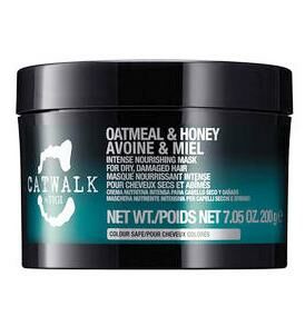 Маска для волос для сухих, поврежденных волос, TIGI Catwalk Oatmeal & Honey Nourishing Masque